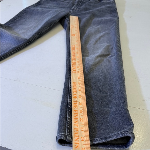 Mother The Mid Rise Rider Skimp Mid Rise Jeans in I Hate Snakes Size 26 - Picture 6 of 14